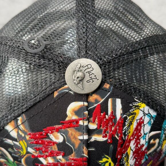 NWOT Ed Hardy Dragon Embroidered Hat - Picture 3 of 6